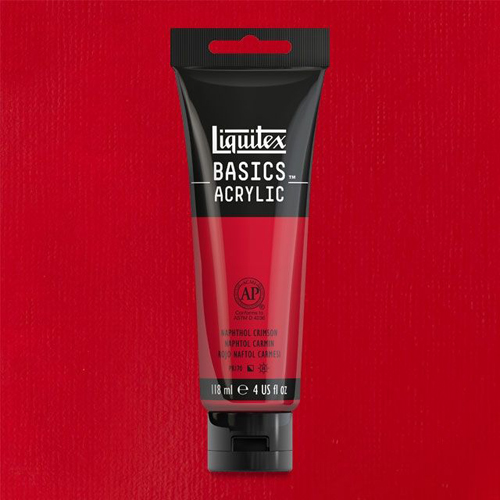 Liquitex Basics Akrilik Boya 118ml Naphtol Crimson 292 - Naphtol Crimson 292