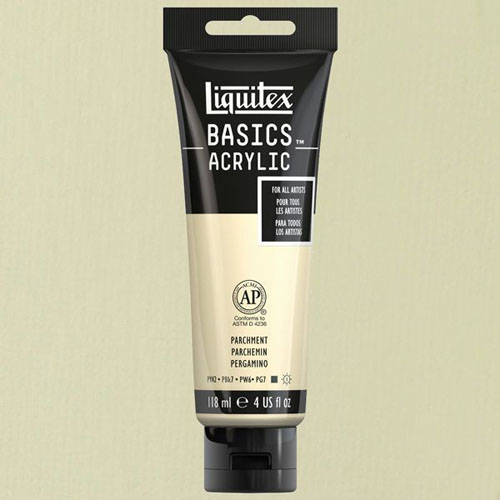 Liquitex Basics Akrilik Boya 118ml Parchment 436 - Parchment 436