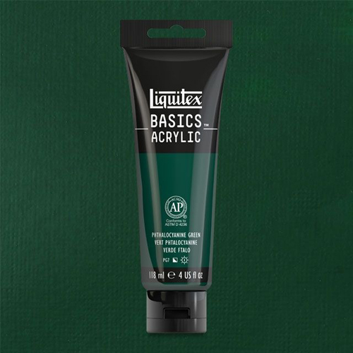 Liquitex Basics Akrilik Boya 118ml Phthalocyanine Green 317 - Phthalocyanine Green 317