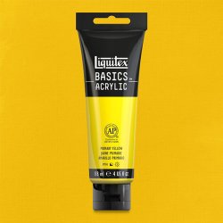 Liquitex - Liquitex Basics Akrilik Boya 118ml Primary Yellow 410