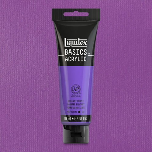 Liquitex Basics Akrilik Boya 118ml Purple Brilliant 590 - Purple Brilliant 590