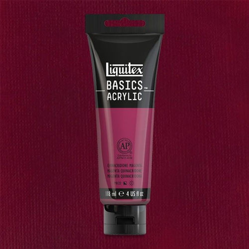 Liquitex Basics Akrilik Boya 118ml Quinacridone Magenta 114