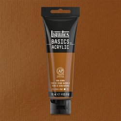 Liquitex - Liquitex Basics Akrilik Boya 118ml Raw Sienna 330