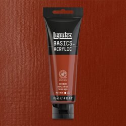 Liquitex - Liquitex Basics Akrilik Boya 118ml Red Oxide 335