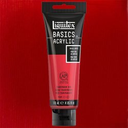 Liquitex - Liquitex Basics Akrilik Boya 118ml Transparent Red 47