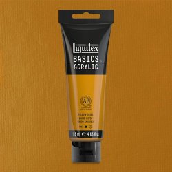 Liquitex - Liquitex Basics Akrilik Boya 118ml Yellow Oxide 416
