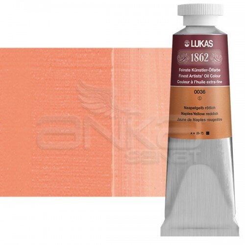 Lukas 1862 37ml Yağlı Boya Seri:1 No:0036 Neapel Sarısı - 0036 Neapel Sarısı