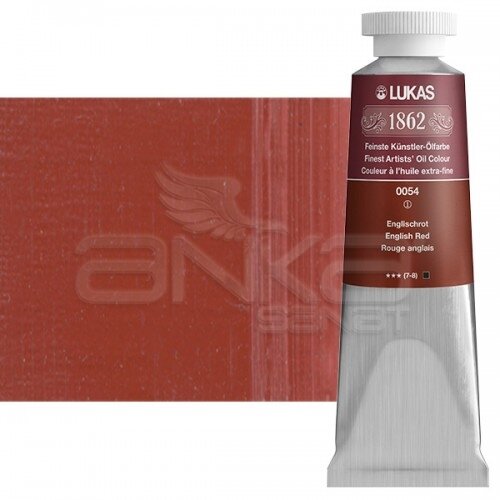 Lukas 1862 37ml Yağlı Boya Seri:1 No:0054 İngiliz Kırmızı-Açık - 0054 İngiliz Kırmızı-Açık