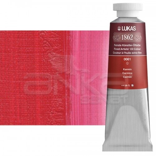 Lukas 1862 37ml Yağlı Boya Seri:1 No:0061 Karmin - 0061 Karmin