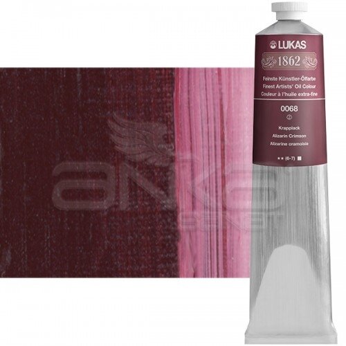 Lukas 1862 37ml Yağlı Boya Seri:2 No:0068 Alizarin Crimson - 0068 Alizarin Crimson