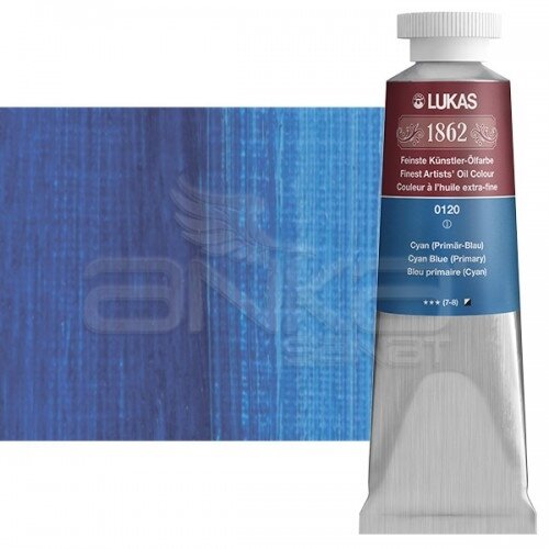 Lukas 1862 37ml Yağlı Boya Seri:1 No:0120 Primer Mavi - 0120 Primer Mavi