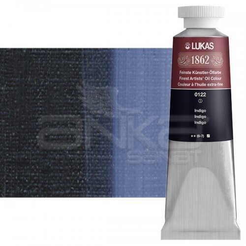 Lukas 1862 37ml Yağlı Boya Seri:1 No:0122 Indigo - 0122 Indigo
