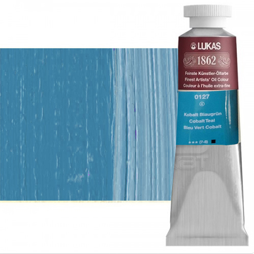 Lukas 1862 37ml Yağlı Boya Seri:1 No:0127 Kobalt Mavi - 0127 Kobalt Mavi