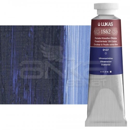 Lukas 1862 37ml Yağlı Boya Seri:1 No:0137 Ultra Marin-Koyu - 0137 Ultra Marin-Koyu
