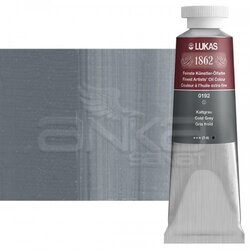 Lukas - Lukas 1862 37ml Yağlı Boya Seri:1 No:0192 Gri 2 (Soğuk Gri)