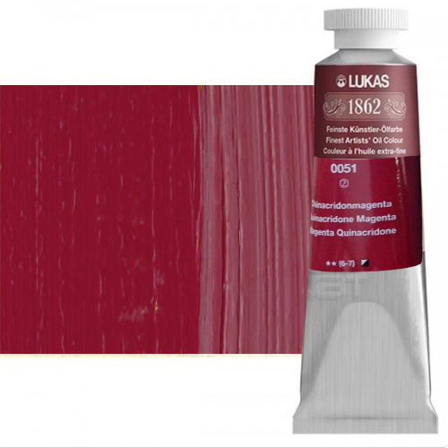 Lukas 1862 37ml Yağlı Boya Seri:1 No:051 Macenta - 051 Macenta