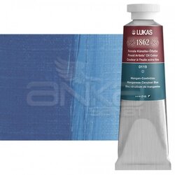 Lukas - Lukas 1862 37ml Yağlı Boya Seri:2 No:0119 Mangan-Coelin Mavi