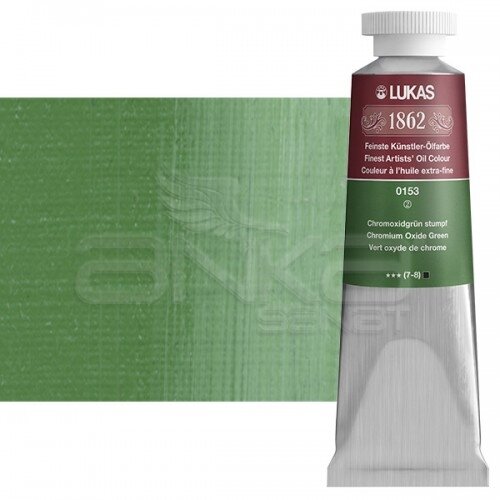Lukas 1862 37ml Yağlı Boya Seri:2 No:0153 Chromoxid Yeşil-Cansız - 0153 Chromoxid Yeşil-Cansız