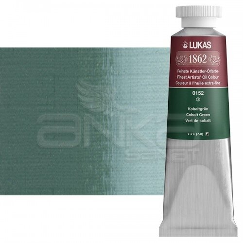 Lukas 1862 37ml Yağlı Boya Seri:3 No:0152 Cobalt Yeşil - 0152 Cobalt Yeşil