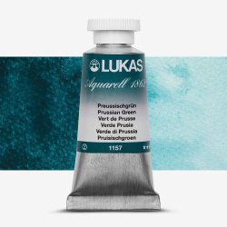 Lukas - Lukas Aquarell 1862 Artist 24ml Sulu Boya 1157 Prussian Green Seri 2