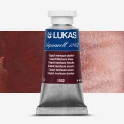 Lukas - Lukas Aquarell 1862 Artist 24ml Sulu Boya 1052 Caput Mortuum Deep Seri 2