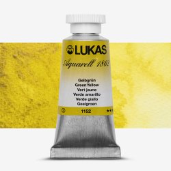 Lukas - Lukas Aquarell 1862 Artist 24ml Sulu Boya 1152 Green Yellow Seri 2