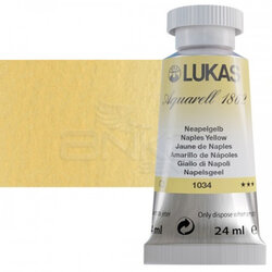 Lukas - Lukas Aquarell 1862 Artist 24ml Sulu Boya 1034 Naples Yellow Seri 2