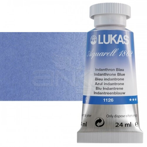 Lukas Aquarell 1862 Artist 24ml Sulu Boya 1126 İndanthrone Blue Seri 2 - 1126 Indanthrone Blue