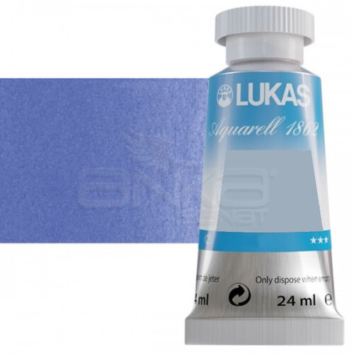 Lukas Aquarell 1862 Artist 24ml Sulu Boya 1136 Ultramarine Blue Deep Seri 2 - 1136 Ultramarine Blue Deep