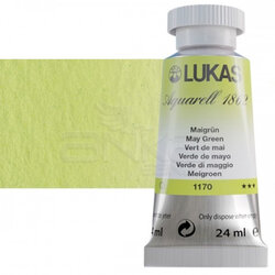 Lukas - Lukas Aquarell 1862 Artist 24ml Sulu Boya 1170 May Green Seri 2