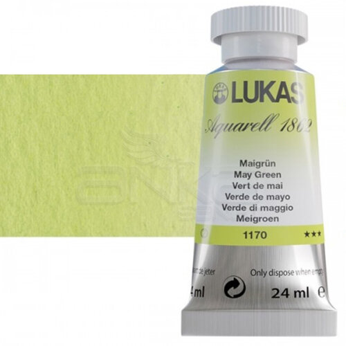 Lukas Aquarell 1862 Artist 24ml Sulu Boya 1170 May Green Seri 2 - 1170 May Green