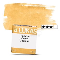 Lukas - Lukas Aquarell 1862 Artist Yarım Tablet Sulu Boya 1048 Permanent Yellow Deep Seri 2