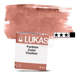 Lukas - Lukas Aquarell 1862 Artist Yarım Tablet Sulu Boya 1054 English Red Light Seri 2