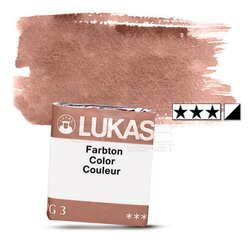 Lukas - Lukas Aquarell 1862 Artist Yarım Tablet Sulu Boya 1109 Burnt Sienna Seri 2