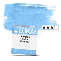 Lukas - Lukas Aquarell 1862 Artist Yarım Tablet Sulu Boya 1118 Cyan Seri 2