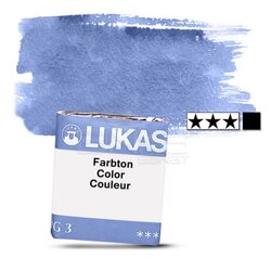 Lukas - Lukas Aquarell 1862 Artist Yarım Tablet Sulu Boya 1126 İndanthrone Blue Seri 2