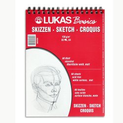 Lukas - Lukas Basic Sketch Pad 100g A4 80 Yaprak No:583001