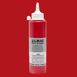 Lukas - Lukas Cyrl Studio Akrilik Boya 250ml 4674 CAdmium Crimson Red