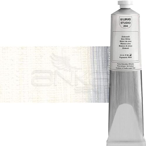 Lukas Studio Yağlı Boya 200ml 204 Zinc White - 204 Zinc White