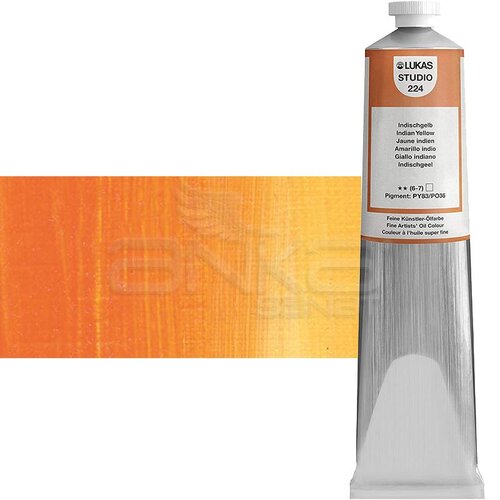 Lukas Studio Yağlı Boya 200ml 224 Indian Yellow - 224 Indian Yellow