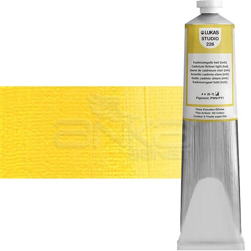 Lukas Studio Yağlı Boya 200ml 226 Cadmium Yellow Light - 226 Cadmium Yellow Light