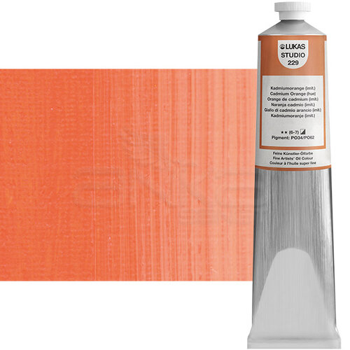 Lukas Studio Yağlı Boya 200ml 229 Cadmium Orange - 229 Cadmium Orange