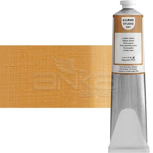 Lukas Studio Yağlı Boya 200ml 231 Yellow Ochre Light - 231 Yellow Ochre Light