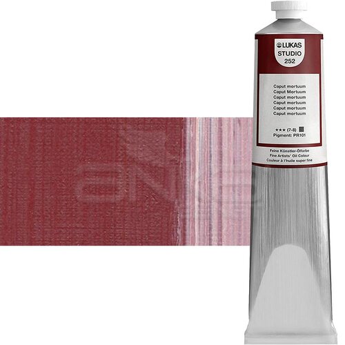 Lukas Studio Yağlı Boya 200ml 252 Caput Mortuum Deep - 252 Caput Mortuum Deep