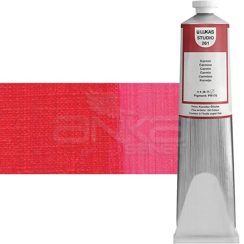 Lukas Studio Yağlı Boya 200ml 261 Carmine - 261 Carmine