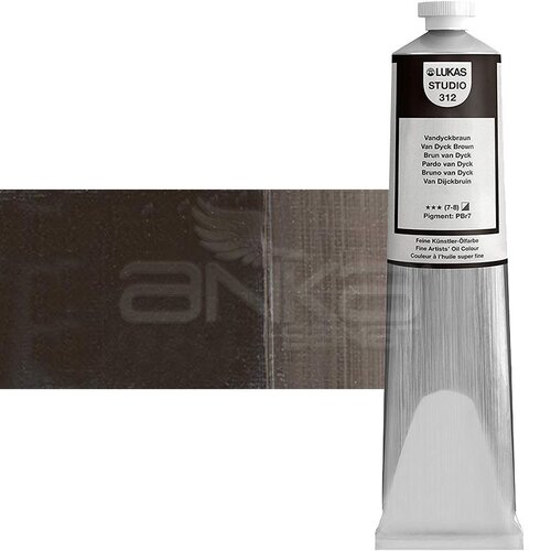 Lukas Studio Yağlı Boya 200ml 312 Van Dyck Brown - 312 Van Dyck Brown
