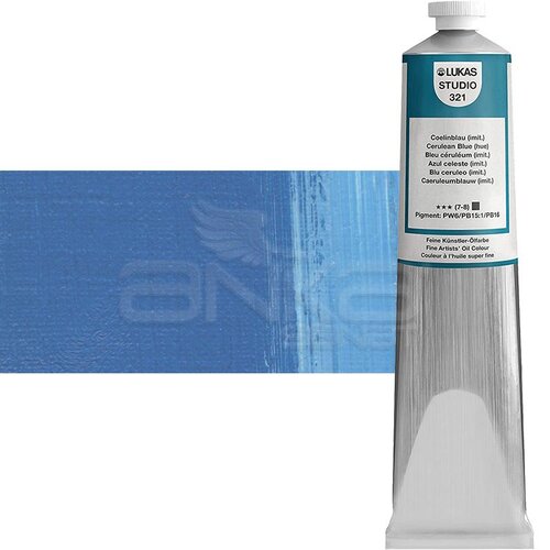 Lukas Studio Yağlı Boya 200ml 321 Cerulean Blue - 321 Cerulean Blue