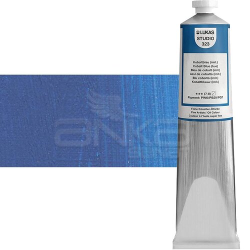 Lukas Studio Yağlı Boya 200ml 323 Cobalt Blue Light - 323 Cobalt Blue Light