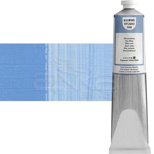 Lukas Studio Yağlı Boya 200ml 338 Sky Blue - 338 Sky Blue