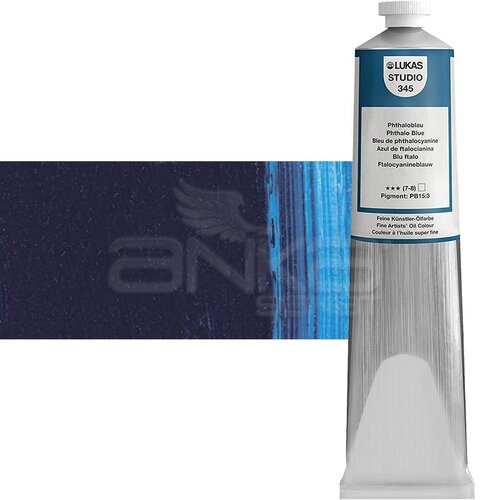 Lukas Studio Yağlı Boya 200ml 345 Phthalo Blue - 345 Phthalo Blue